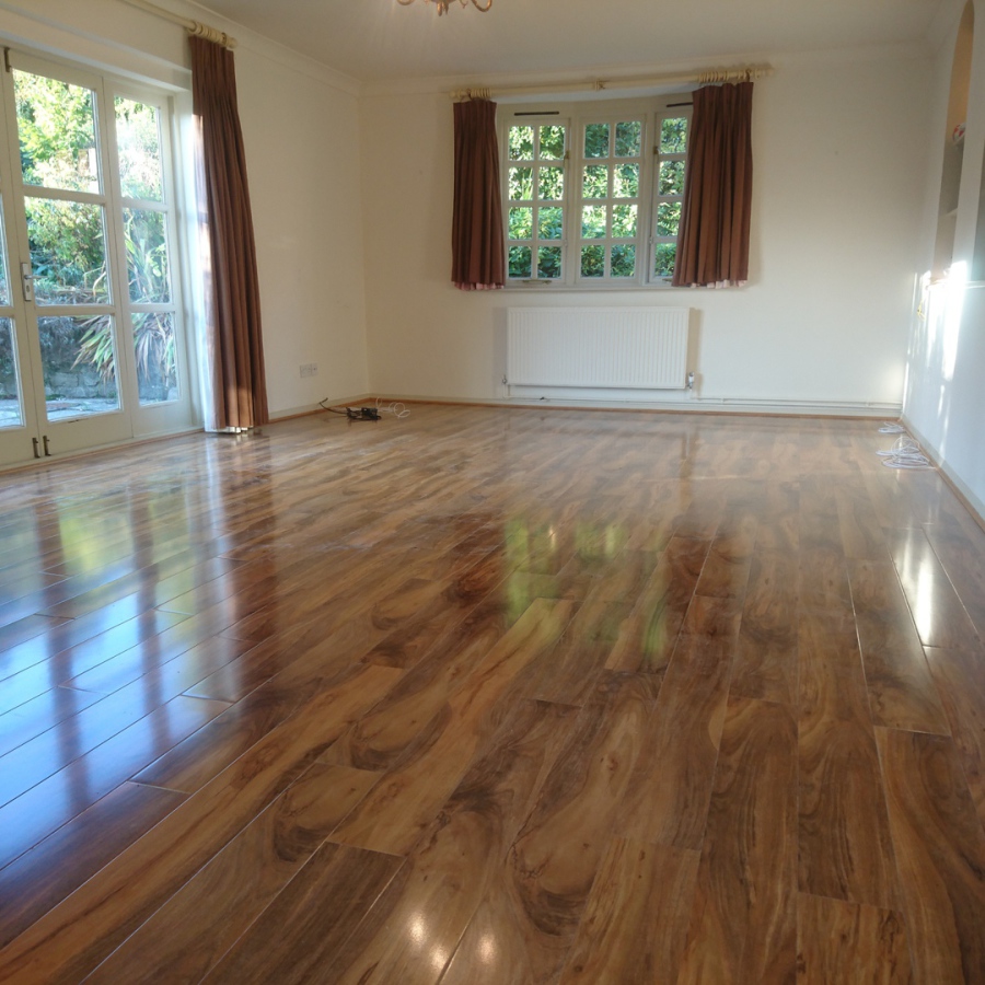 Solid wood flooring