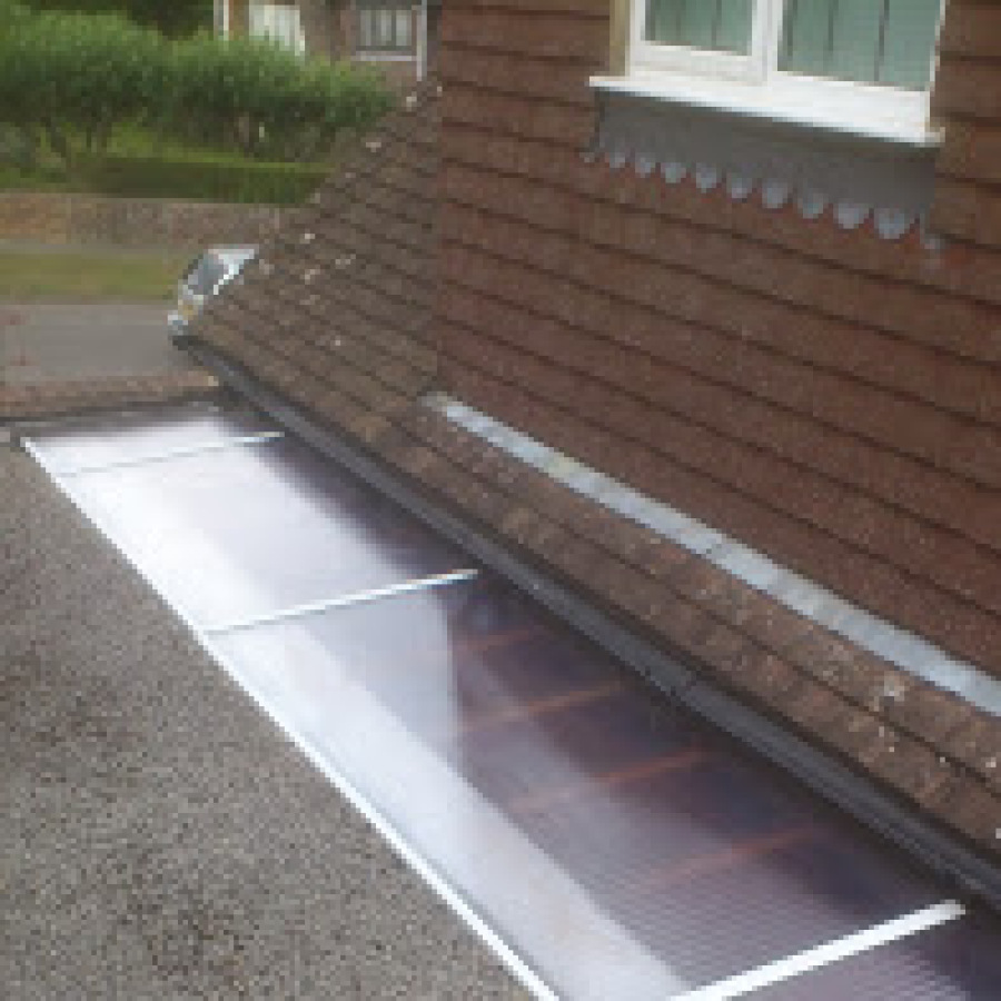 Rooflight re sealed